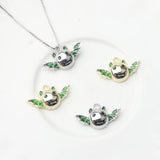 10pcs Zinc Alloy Bat Smiley Face Charms for DIY Jewelry Making