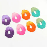 Colorful Irregularity Charms for DIY Earrings 4pcs/lot