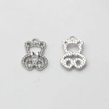 Bear UV Resin Charms 6pcs/lot DIY Jewelry Making