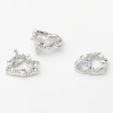 6pcs Zinc Alloy Heart Charms for DIY Jewelry Making