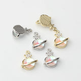 Zinc Alloy Zircon Charms Pendant 6pcs/Lot DIY Earring Jewelry Finding