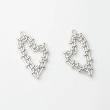 Heart Charms Pendant 10PCS/lot DIY Necklace Jewelry Making
