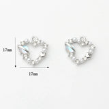 Heart Charms Pendant 6PCS/lot for DIY Necklace Jewelry Making