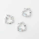 Heart Charms Pendant 6PCS/lot for DIY Necklace Jewelry Making