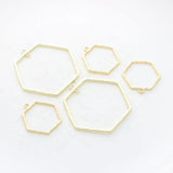6pcs Zinc Alloy Triangle Charms for Jewelry Making