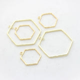 6pcs Zinc Alloy Triangle Charms for Jewelry Making