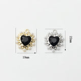 Heart Charm Pendant Set - DIY Earring Jewelry Accessories