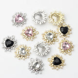 Heart Charm Pendant Set - DIY Earring Jewelry Accessories