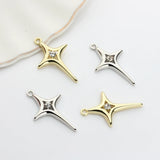 Zinc Alloy Metal Stars Pendant Charms 10pcs/lot DIY Jewelry Making Findings
