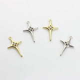 Zinc Alloy Metal Stars Pendant Charms 10pcs/lot DIY Jewelry Making Findings