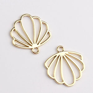 Zinc Alloy Pendant Charms 20mm 10pcs DIY Earring Making