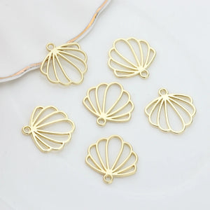 Zinc Alloy Pendant Charms 20mm 10pcs DIY Earring Making