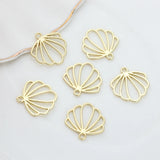 Zinc Alloy Pendant Charms 20mm 10pcs DIY Earring Making