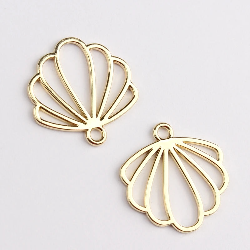 Zinc Alloy Pendant Charms 20mm 10pcs DIY Earring Making
