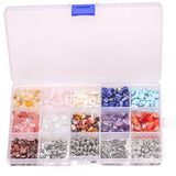 Zinc Alloy Spacer Beads Stone Bracelet DIY Jewelry Findings