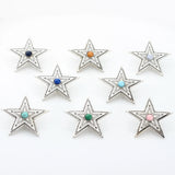 Decorative CONCHO Buttons Charms Pendants for Clothes