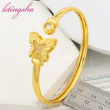 Zircon Bangles Golden Bracelet Colorful Ring Copper Classic Jewelry