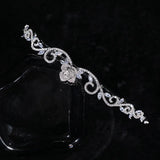 Zircon Crown Flower Hair Accessories Wedding Tiaras Baroque Fairy Headband