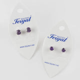 Zircon Engagement Earrings - Elegant Jewelry for Her