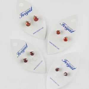 Zircon Engagement Earrings