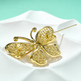 Zircon Butterfly Brooches Freshwater Pearl Accessorie