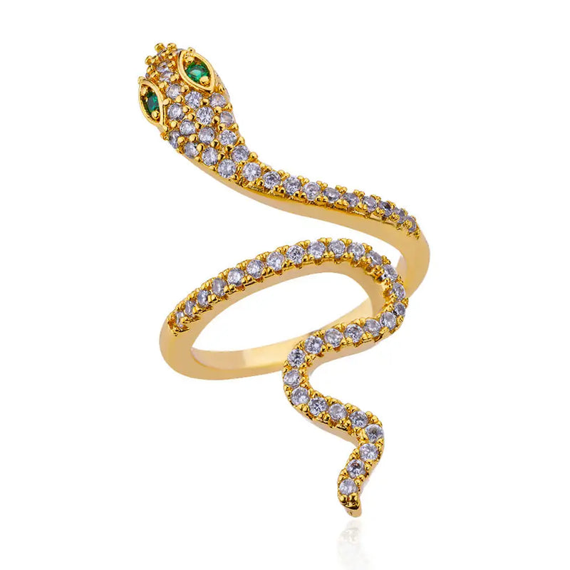 Leopard Head Ring Plated Stainless Steel Vintage Jewelry