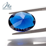 Dark VVS1 Zircon Oval Cut Loose Gemstone