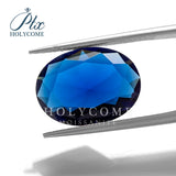 Dark VVS1 Zircon Oval Cut Loose Gemstone
