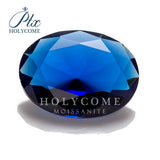Dark VVS1 Zircon Oval Cut Loose Gemstone