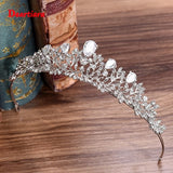 Zircon Princess Bridal Tiara Wedding Crown Hair Accessory
