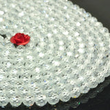 Zircon Stones Faceted Round Beads Loose Gemstones For Jewelry Making