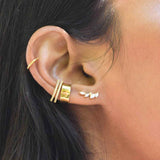 Zircon Stud Earrings Crystal Jewelry 925 Sterling Silver Ear Piercing