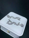 Zircon Micro Inlay Dragon 5 Tassel Bracelet Clasp - DIY Magnet Clasp
