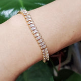 Zircon Sparkle Chain Bracelet for Women