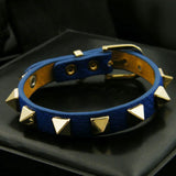 Statement Nail Leather Bracelet Party Jewelry