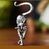 Zlxgirl Enamel Jet Cat Brooches for Kids Girls Women Men