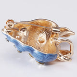Zlxgirl Conch Punk Brooches Enamel Hijab Accessory