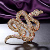 Zlxgirl Snake Hijab Pins and Pendant Party Jewelry Men Women Girl Scarf