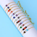 Zodiac Sign Constellation Bracelet Crystal Moonstone Charm Jewelry