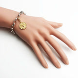 Scorpio Zodiac Sign Golden Charms Europe Jewelry Findings