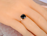 Bohemia Bling Titanium Steel Wedding Ring CZ Crystal Rings For Women ZR19156