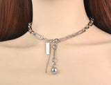 Geometry Charm Pendant Necklaces Jewelry Link Chain Necklace ZN21231