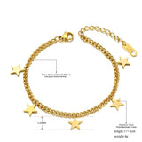 Small Star Charm Bracelet for Women Bohemia Beach Party ZB21079