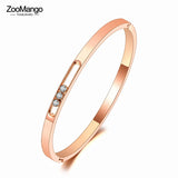 Women's Sparkling CZ Crystal Cuff Bracelet