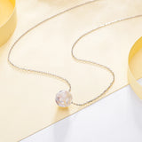 Natural Mother Of The Sea Pearl Pendant Necklace