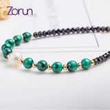 7MM Freshwater Pearl Bracelet 925 Sterling Silver Women's Jewelry