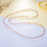 Natural Freshwater Pearl White/Pink Necklace Classic Style