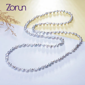 Natural Freshwater Pearl Necklace Classic Style for Women