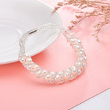 Real Natural Freshwater Pearl White/Gray Sets Fine Jewelry 5-6MM