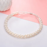 Real Natural Freshwater Pearl White/Gray Sets Fine Jewelry 5-6MM